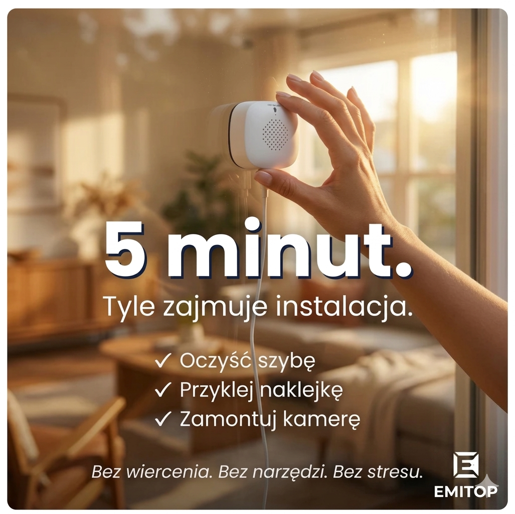 Kamera EMITOP CAM 3.0 Pro - Inteligentny Monitoring